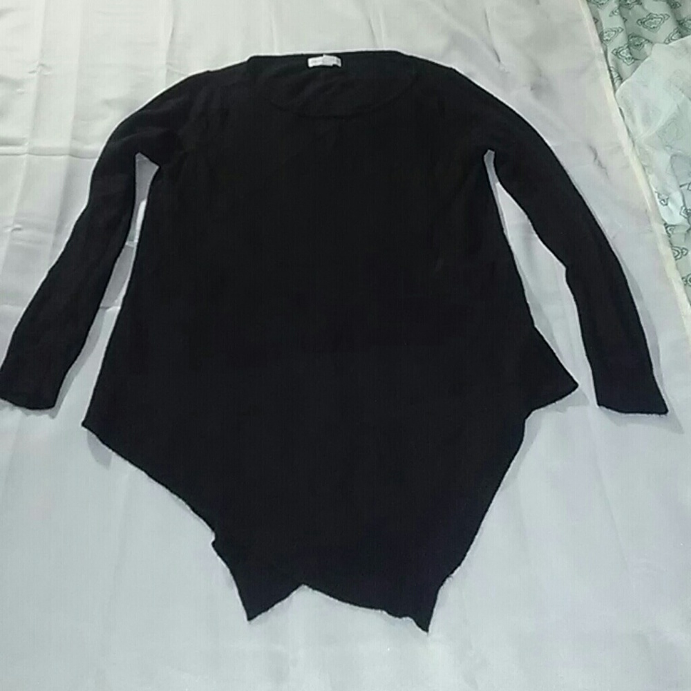 New York and Company Asymmetrical Sweater Size S